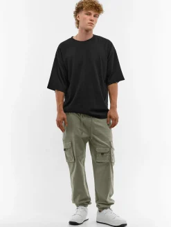 GATE Spodnie typu jogger z kieszeniami| Spodnie·Spodnie