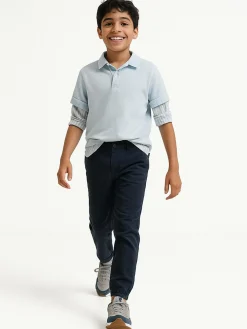 GATE Spodnie z domieszką lnu|Dzieci Chłopcy·Spodnie