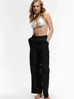 GATE Spodnie z domieszką lnu| Spodnie·Spodnie