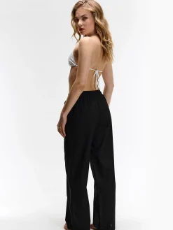 GATE Spodnie z domieszką lnu| Spodnie·Spodnie