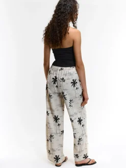 GATE Spodnie z domieszką lnu| Spodnie·Spodnie