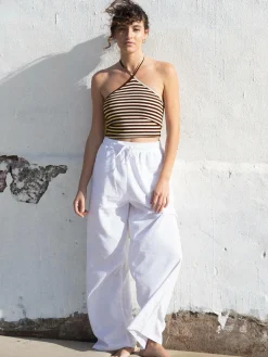 GATE Spodnie z domieszką lnu| Spodnie·Spodnie