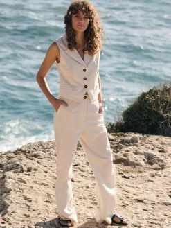 GATE Spodnie z domieszką lnu| Spodnie·Spodnie