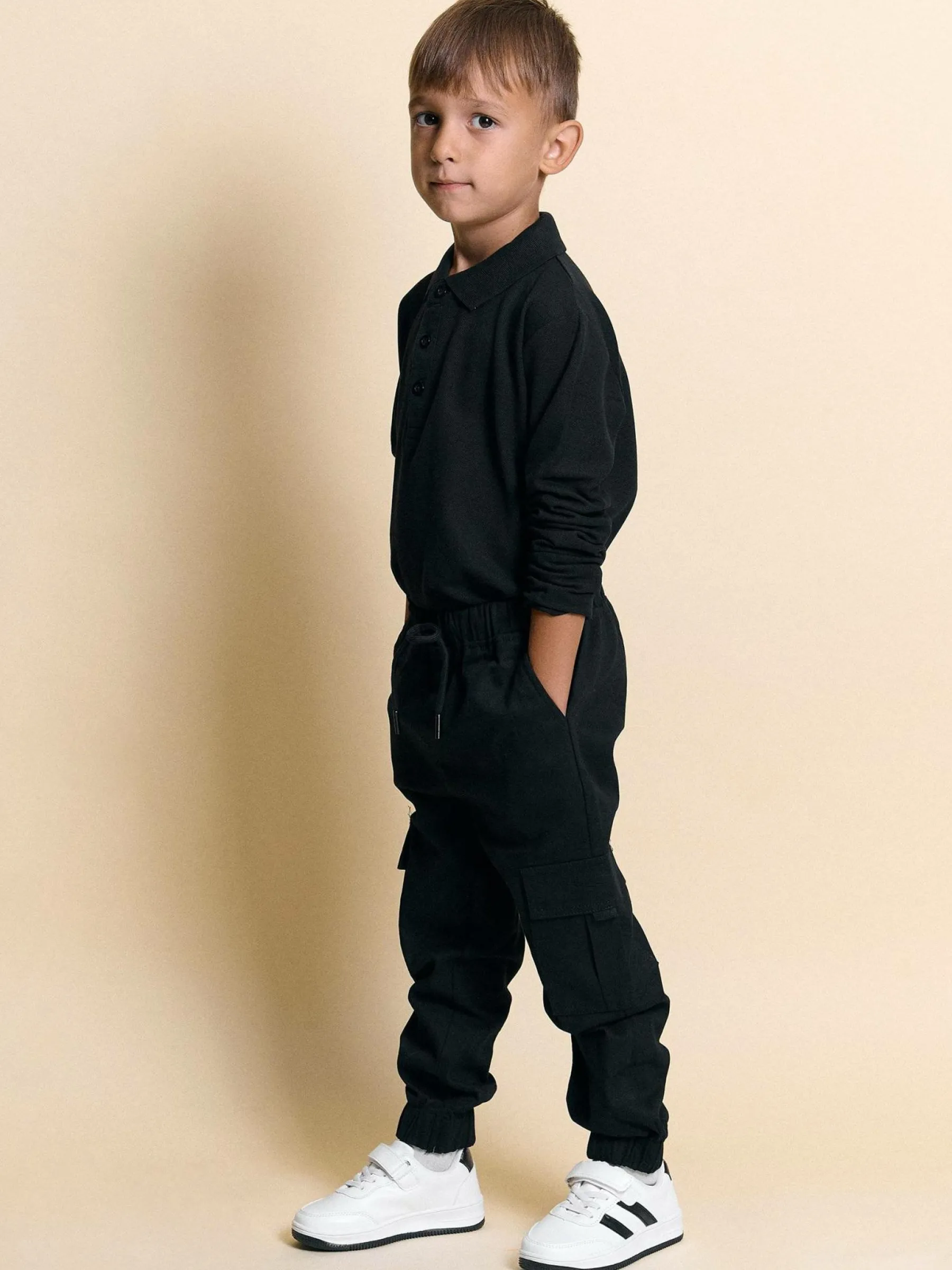 GATE Spodnie z kieszeniami po bokach|Dzieci Chłopcy·Spodnie