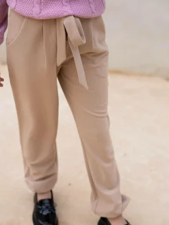 GATE Spodnie z paskiem|Dzieci Dziewczynki·Spodnie I Legginsy