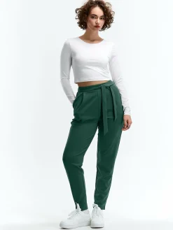 GATE Spodnie z paskiem| Spodnie·Spodnie