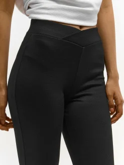 GATE Spodnie z paskiem klinowym| Spodnie·Spodnie