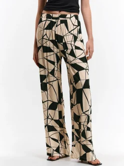 GATE Spodnie z wiskozy| Spodnie·Spodnie