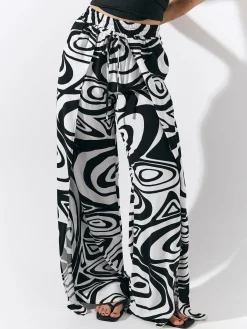 GATE Spodnie z wiskozy| Spodnie·Spodnie