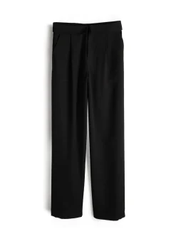 GATE Spodnie z zaokrągloną talią| Spodnie·Spodnie