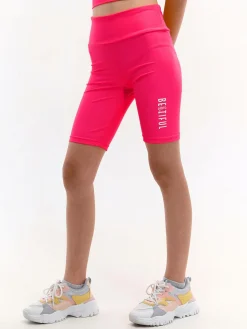 GATE Sportowe szorty z napisem|Dzieci Dziewczynki·Spodnie I Legginsy|Dziewczynki·Szorty ☀️