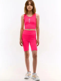 GATE Sportowe szorty z napisem|Dzieci Dziewczynki·Spodnie I Legginsy|Dziewczynki·Szorty ☀️