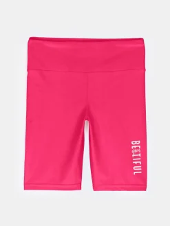 GATE Sportowe szorty z napisem|Dzieci Dziewczynki·Spodnie I Legginsy|Dziewczynki·Szorty ☀️