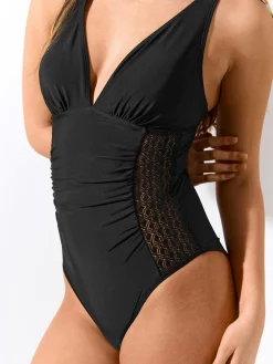 GATE Strój jednoczęściowy z koronką| Kategorie·Stroje Kąpielowe ☀️