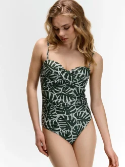 GATE Strój jednoczęściowy z nadrukiem| Kategorie·Stroje Kąpielowe ☀️