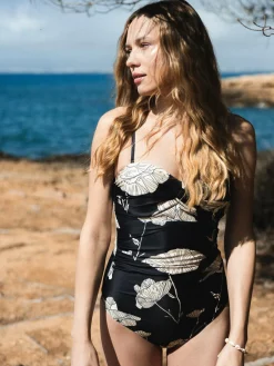 GATE Strój jednoczęściowy z nadrukiem kwiatowym| Kategorie·Stroje Kąpielowe ☀️