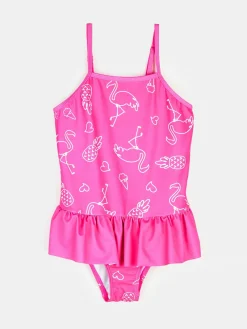 GATE Stroje kąpielowe z falbanką i nadrukiem|Dzieci Dziewczynki·Stroje Kąpielowe