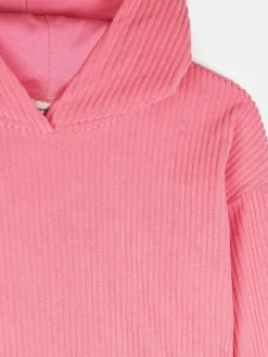 GATE Strukturalna bluza z kapturem|Dzieci Dziewczynki·Bluzki