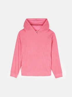 GATE Strukturalna bluza z kapturem|Dzieci Dziewczynki·Bluzki