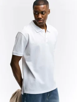 GATE Strukturalna koszulka polo| Koszulki·Koszulki ☀️|Koszulki·Basic Koszulki I Podkoszulki