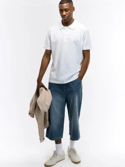 GATE Strukturalna koszulka polo| Koszulki·Koszulki ☀️|Koszulki·Basic Koszulki I Podkoszulki