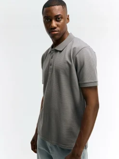 GATE Strukturalna koszulka polo| Koszulki·Koszulki ☀️|Koszulki·Basic Koszulki I Podkoszulki