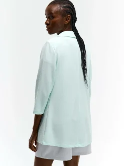 GATE Strukturalna marynarka z rękawami 3/4| Kurtki I Płaszcze·Żakiety