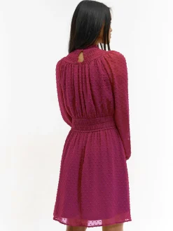 GATE Strukturalna sukienka z szyfonu| Kategorie·Sukienki