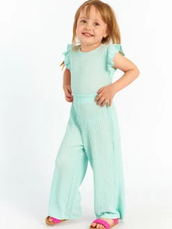 GATE Strukturyzowany kombinezoni z falbanami|Dzieci Dziewczynki·Spodnie I Legginsy