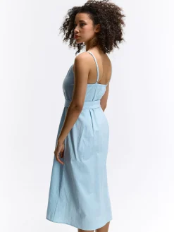 GATE Sukienka bawełniana na ramiączkach| Kategorie·Sukienki