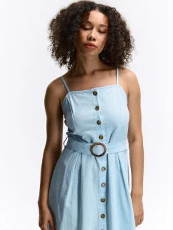 GATE Sukienka bawełniana na ramiączkach| Kategorie·Sukienki