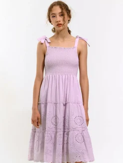 GATE Sukienka bawełniana na ramiączkach| Kategorie·Sukienki