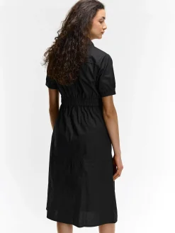 GATE Sukienka bawełniana z elastyczną talią| Kategorie·Sukienki