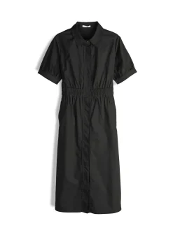 GATE Sukienka bawełniana z elastyczną talią| Kategorie·Sukienki