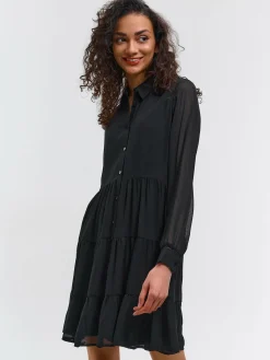 GATE Sukienka damska z falbankami| Kategorie·Sukienki