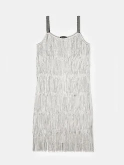 GATE Sukienka damska z frędzlami| Kategorie·Sukienki