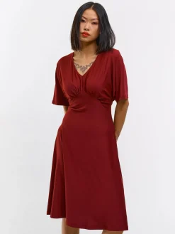 GATE Sukienka damska z krótkim rękawem| Kategorie·Sukienki