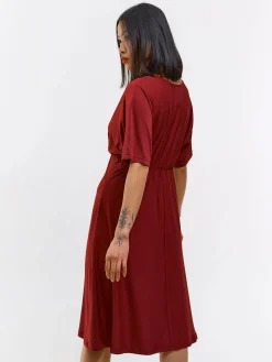 GATE Sukienka damska z krótkim rękawem| Kategorie·Sukienki