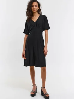 GATE Sukienka damska z krótkim rękawem| Kategorie·Sukienki