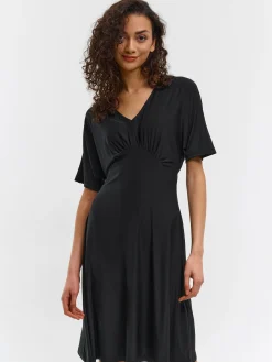 GATE Sukienka damska z krótkim rękawem| Kategorie·Sukienki