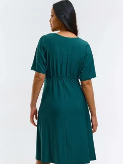 GATE Sukienka damska z krótkim rękawem| Kategorie·Sukienki