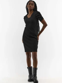 GATE Sukienka damska z krótkim rękawem| Kategorie·Sukienki