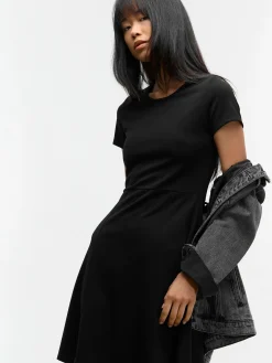 GATE Sukienka damska z krótkim rękawem| Kategorie·Sukienki