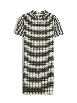 GATE Sukienka damska z krótkim rękawem| Kategorie·Sukienki