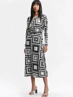 GATE Sukienka damska z nadrukiem| Kategorie·Sukienki