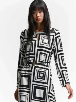 GATE Sukienka damska z nadrukiem| Kategorie·Sukienki