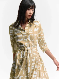 GATE Sukienka damska z nadrukiem| Kategorie·Sukienki