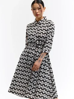 GATE Sukienka damska z nadrukiem| Kategorie·Sukienki