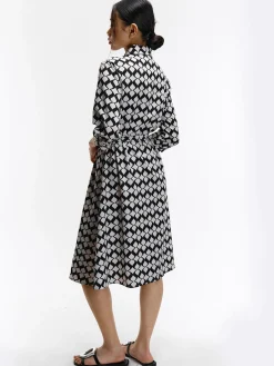 GATE Sukienka damska z nadrukiem| Kategorie·Sukienki