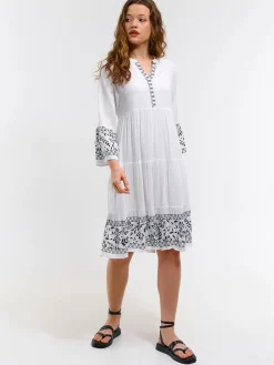 GATE Sukienka damska z nadrukiem| Kategorie·Sukienki